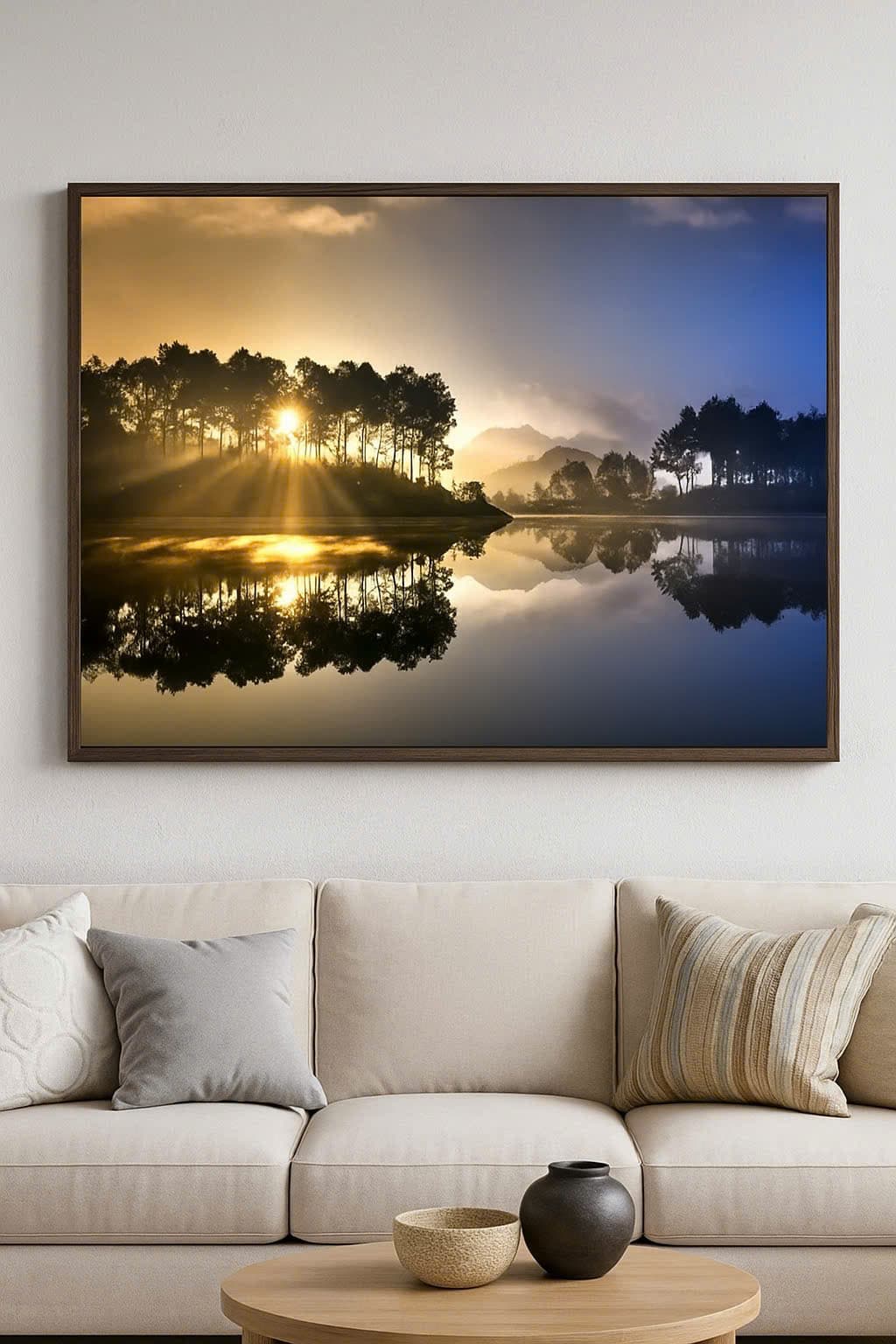 Tranh phong cảnh Đà Lạt