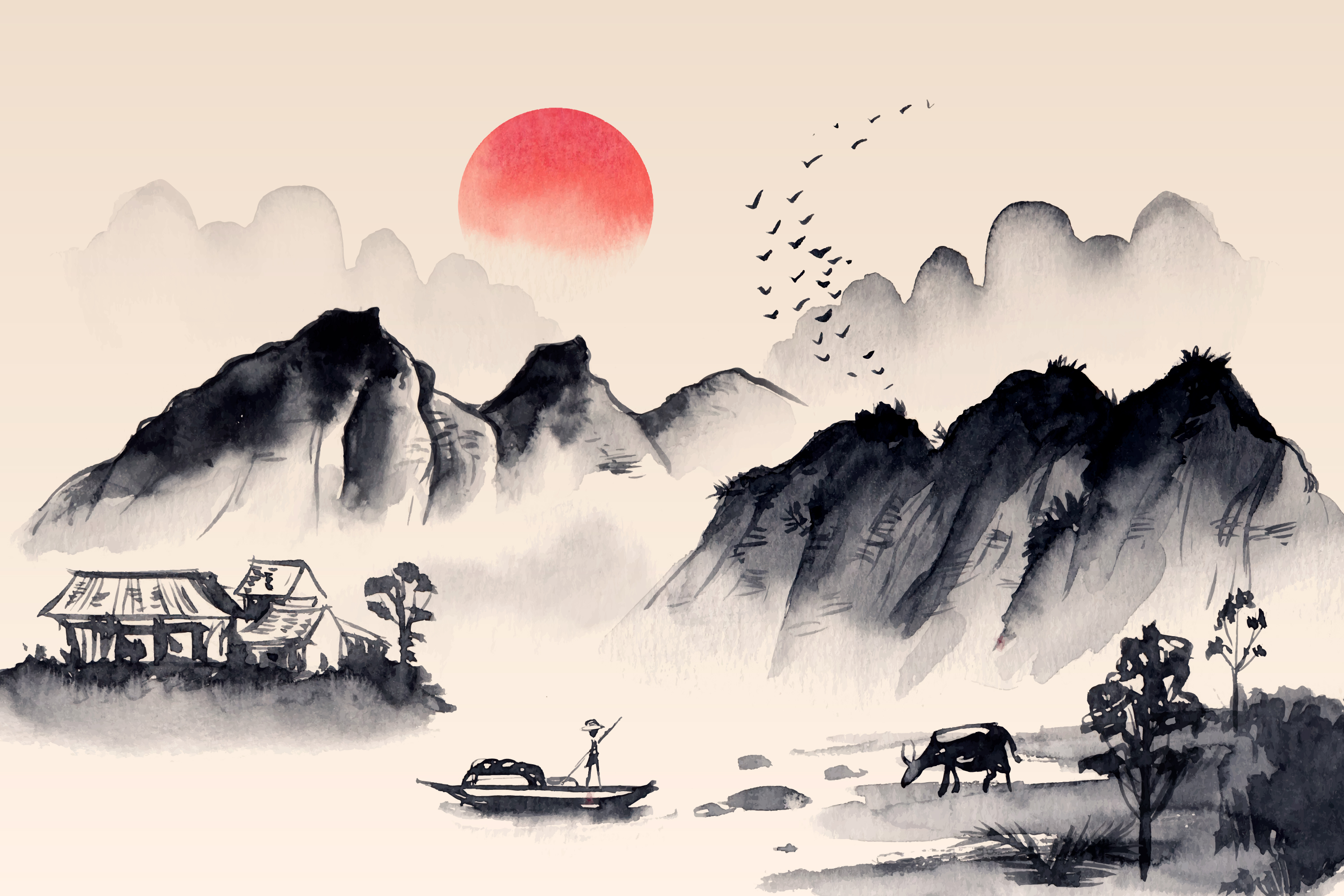Tranh sơn thủy hữu tình