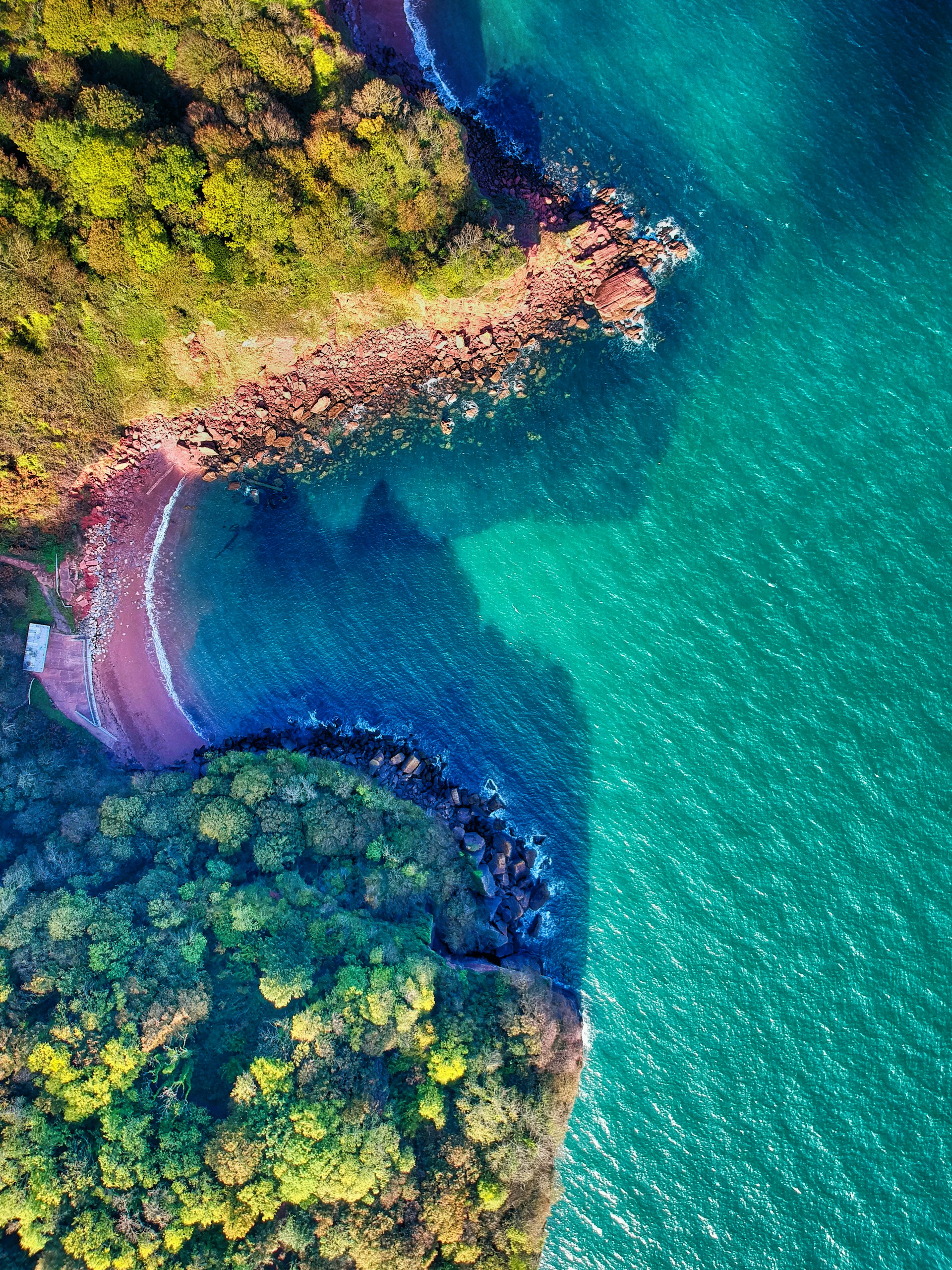 Phong cảnh vùng biển Watcombe Bay